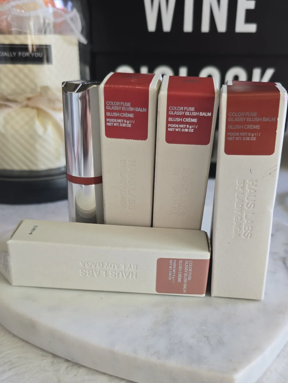 Haus Labs By Lady Gaga Glassy Blush Balm — Rose Brick Pink
